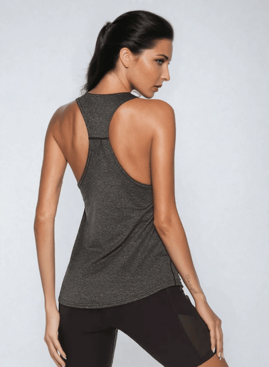 גופיית ספורט נשים ללא שרוולים- דגם Breathe