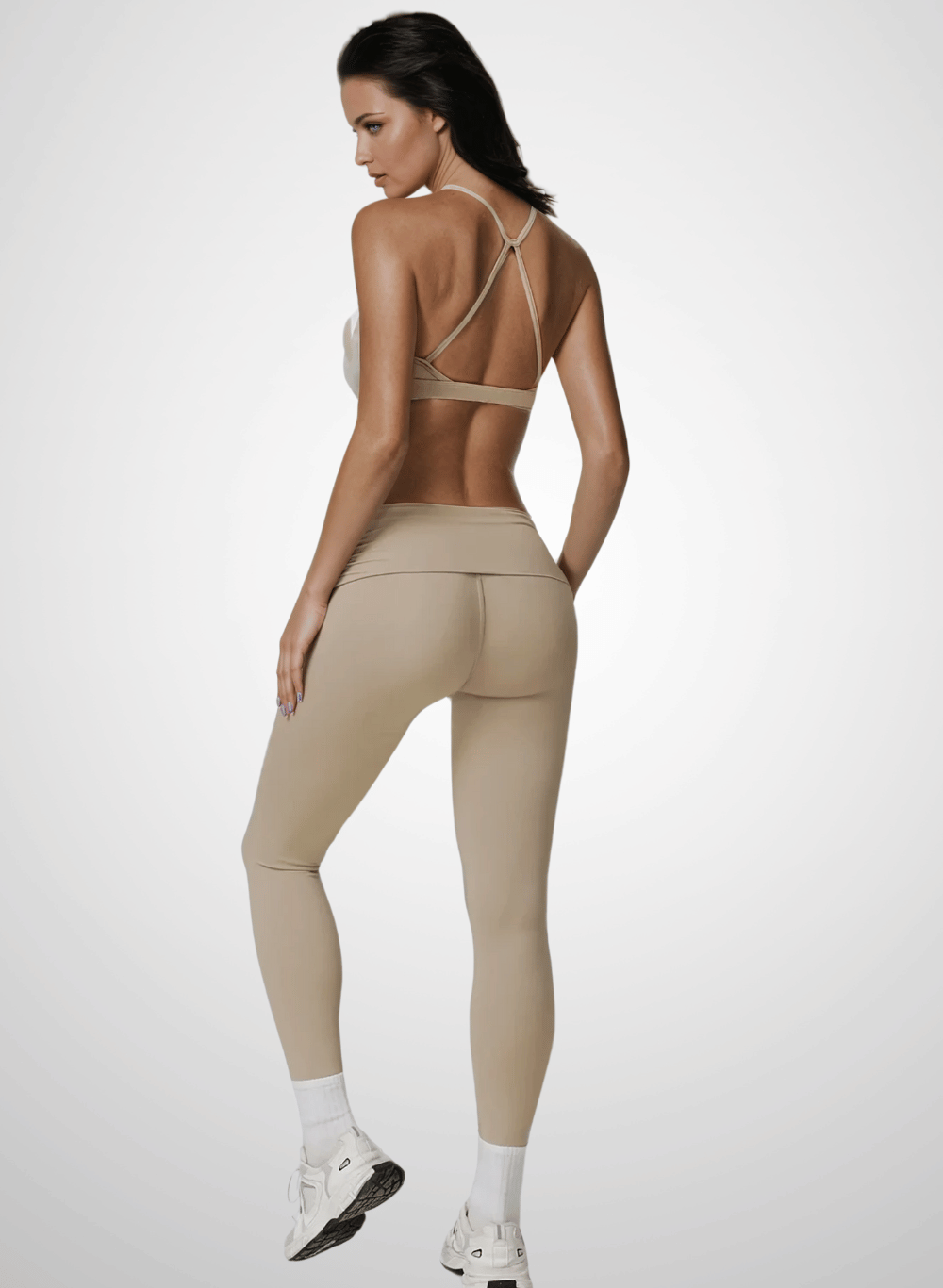 סט טייץ מחטב וטופ לנשים – ZC516 MOVEFORM SET