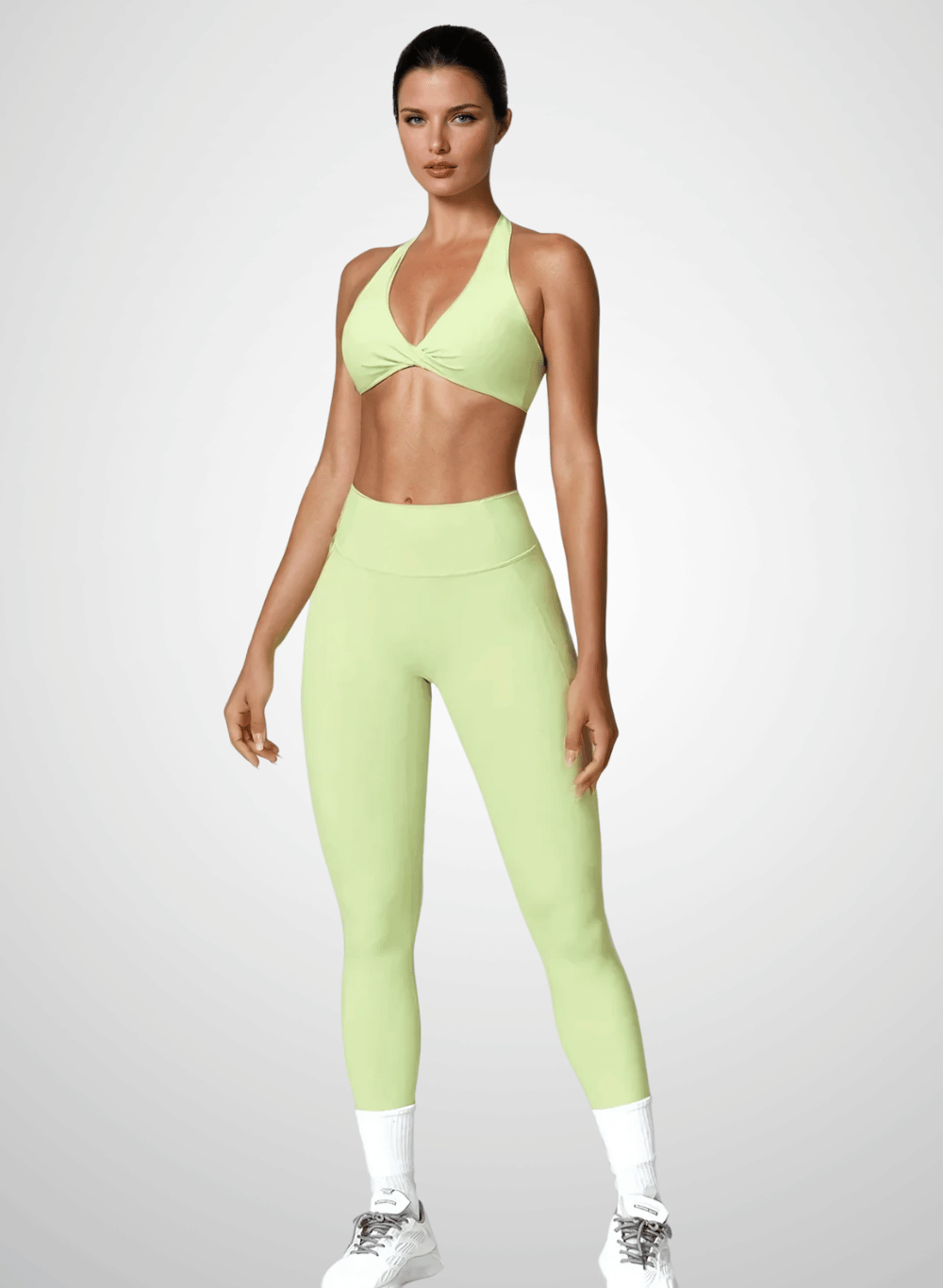 סט טייץ מחטב  וטופ V - דגם Propel (set)