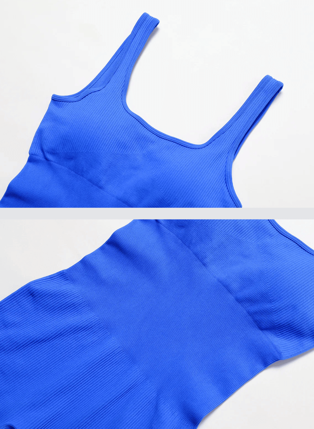 אוברול ספורט קצר פסים עם רפידות נשלפות - דגם Elevate