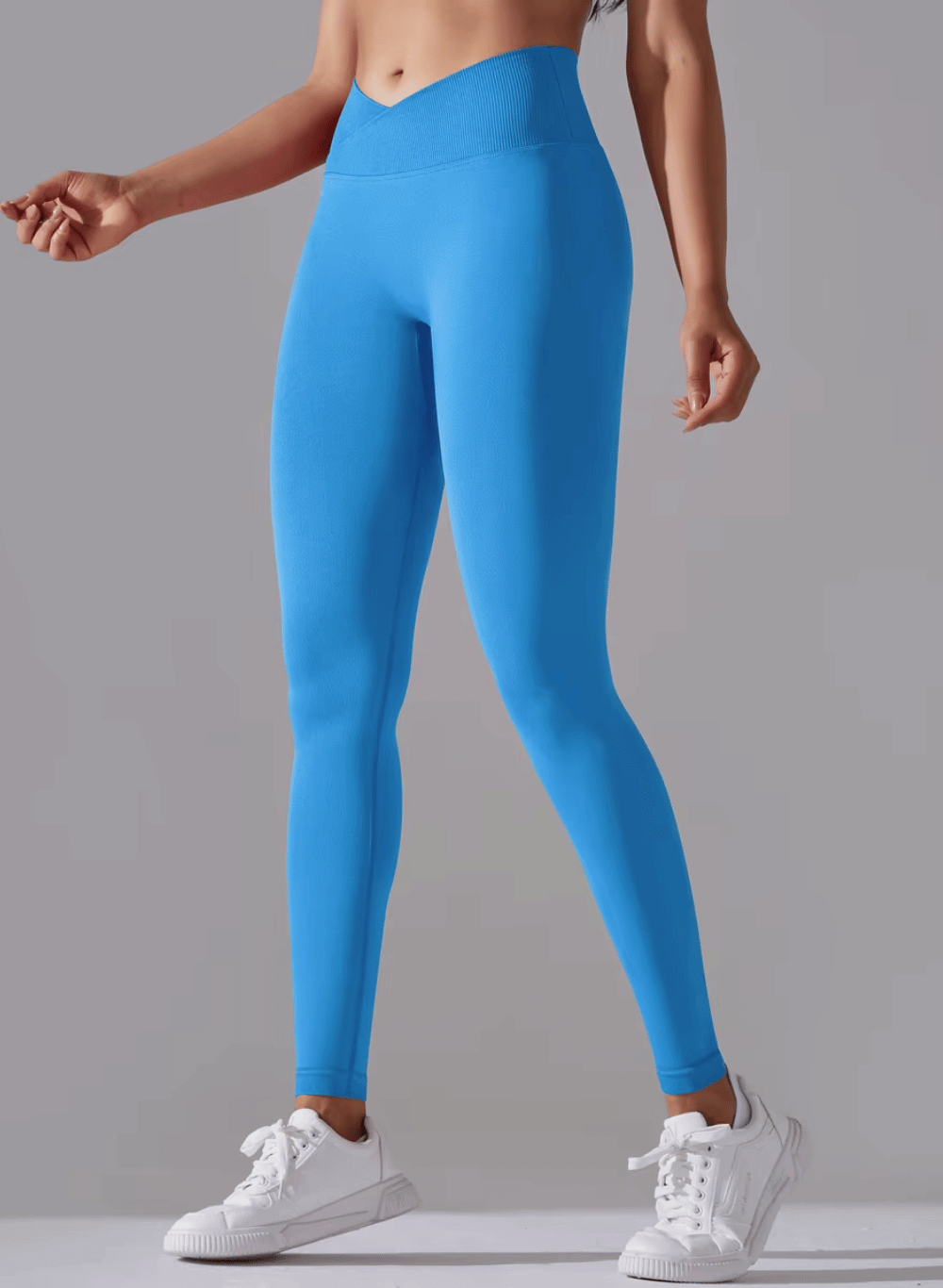 טייץ מחטב High Waist גזרת V - דגם Balance