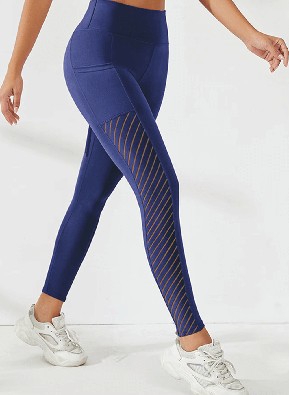 טייץ מחטב High Waist עם כיסים - דגם Propel