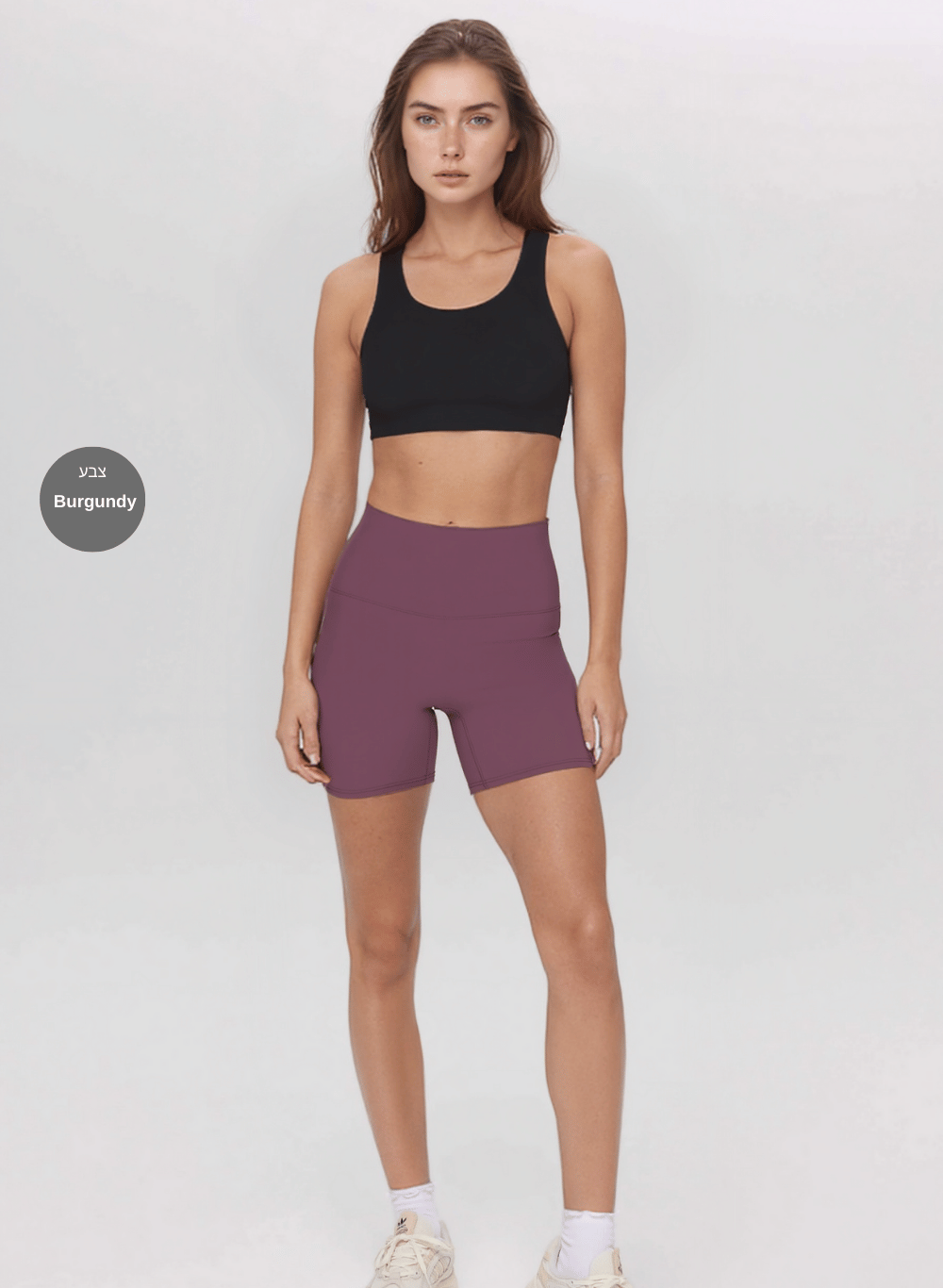 טייץ High Waist קצר מחטב - דגם Unity