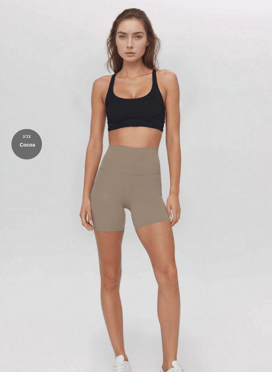 טייץ High Waist קצר מחטב - דגם Unity