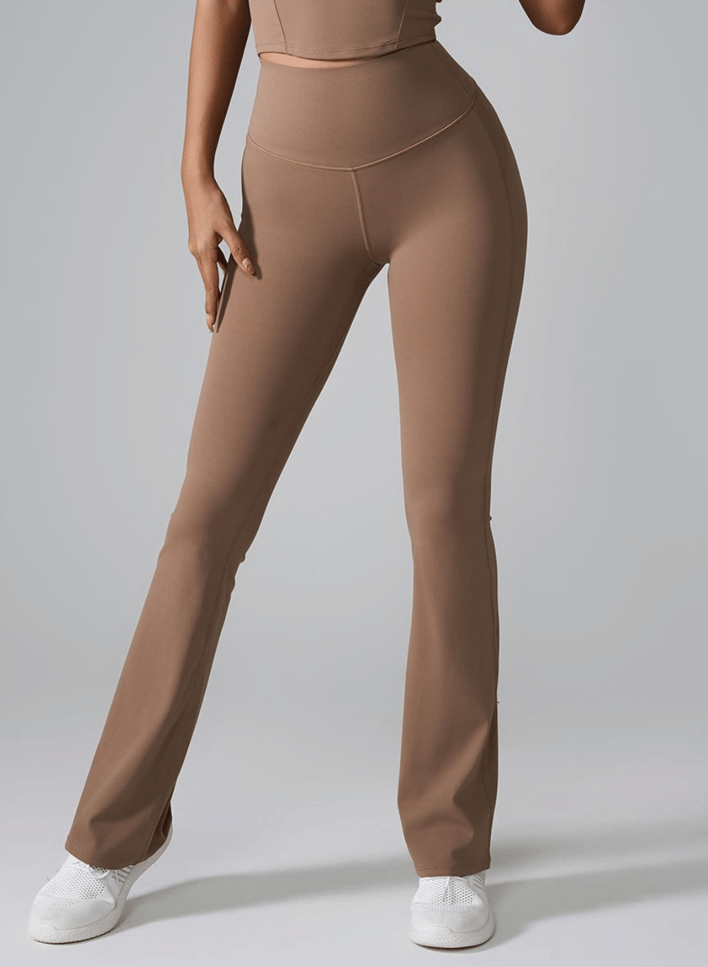 טייץ מתרחב פדלפון מחטב High Waist - דגם Aerofit (2382)