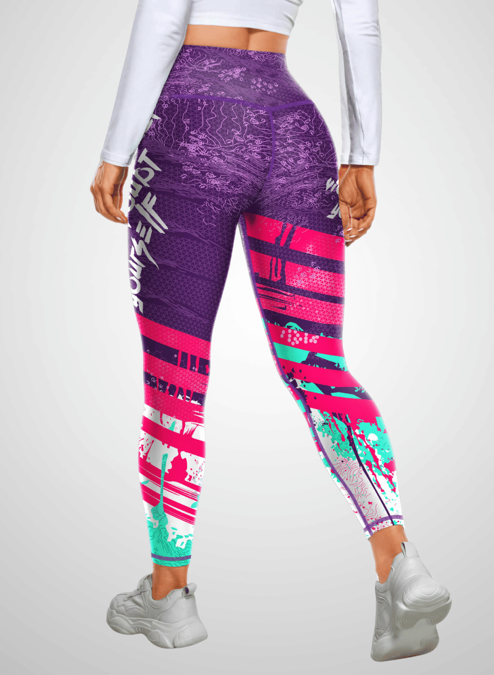 טייץ מחטב לנשים - דגם VividFit 0714 leggings