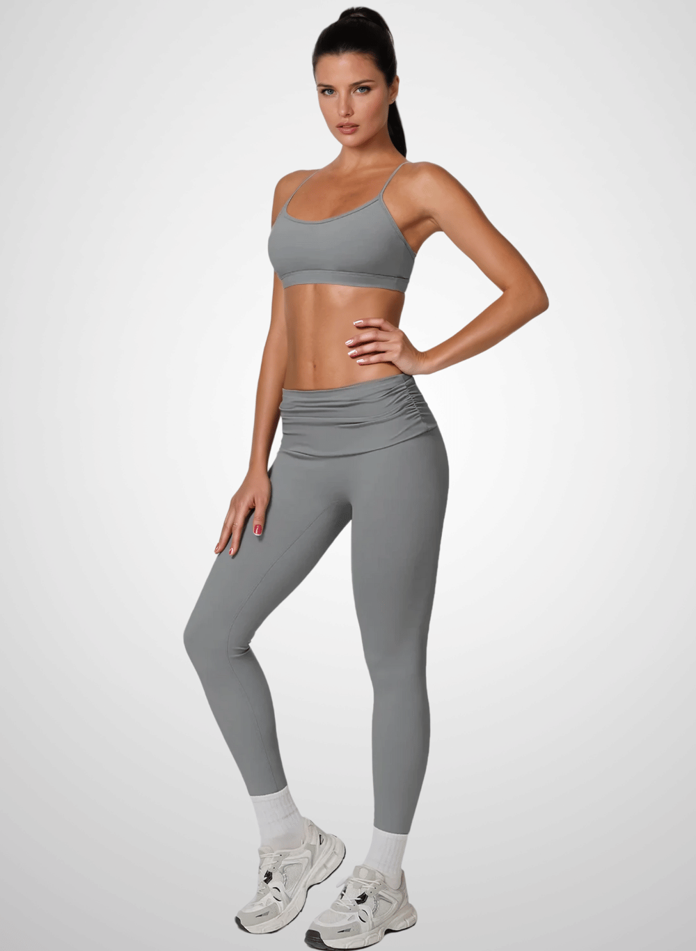 טייץ מחטב לנשים – ZC516 Leggings MOVEFORM | גזרה גבוהה לנוחות מחטבת ביומיום ובאימון
