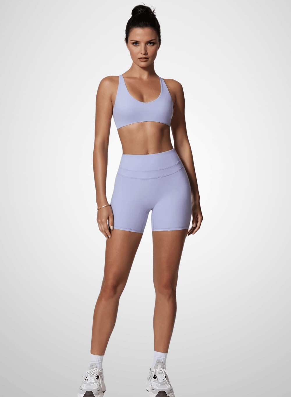 טייץ קצר מחטב לנשים – דגם SculptFit 8863 Leggings