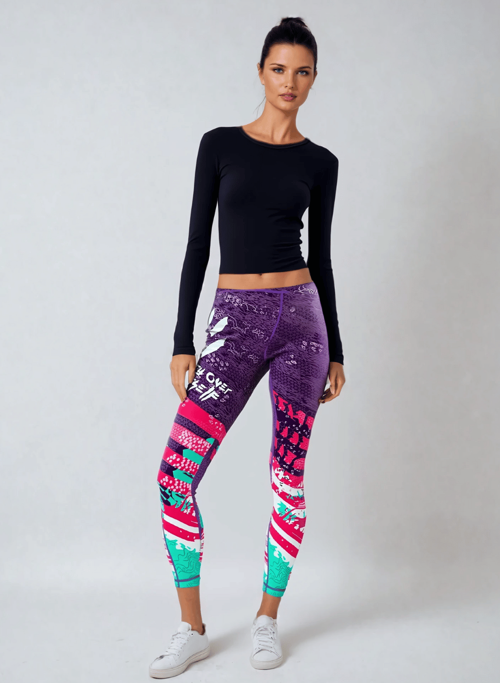 טייץ מחטב לנשים - דגם VividFit 0714 leggings