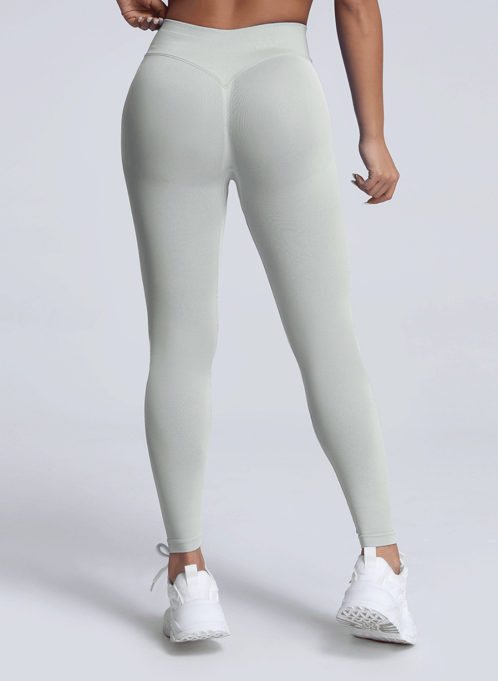 טייץ מחטב לנשים High Waist (בד עבה) - דגם Adapt 3003
