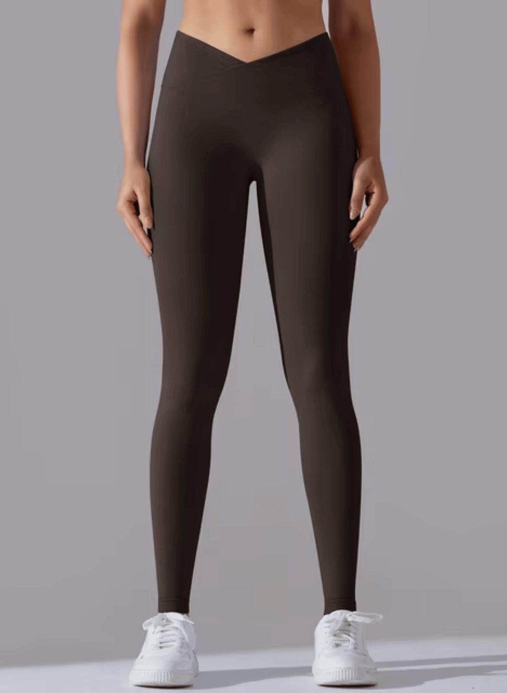 טייץ מחטב High Waist גזרת V - דגם Balance