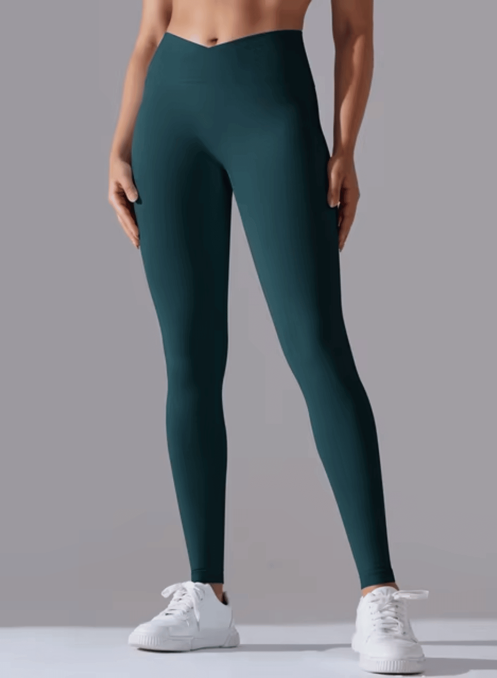 טייץ מחטב High Waist גזרת V - דגם Balance