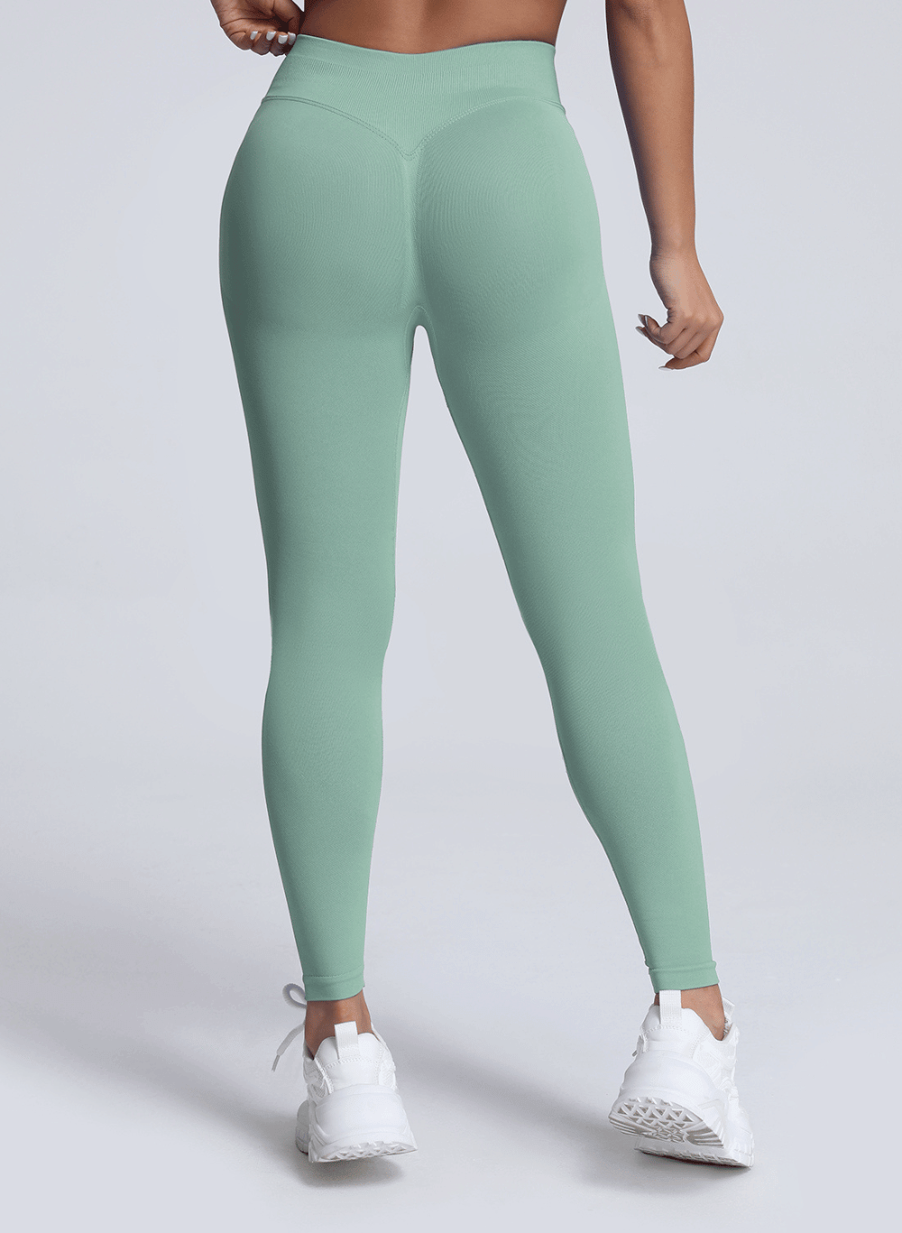 טייץ מחטב לנשים High Waist (בד עבה) - דגם Adapt 3003