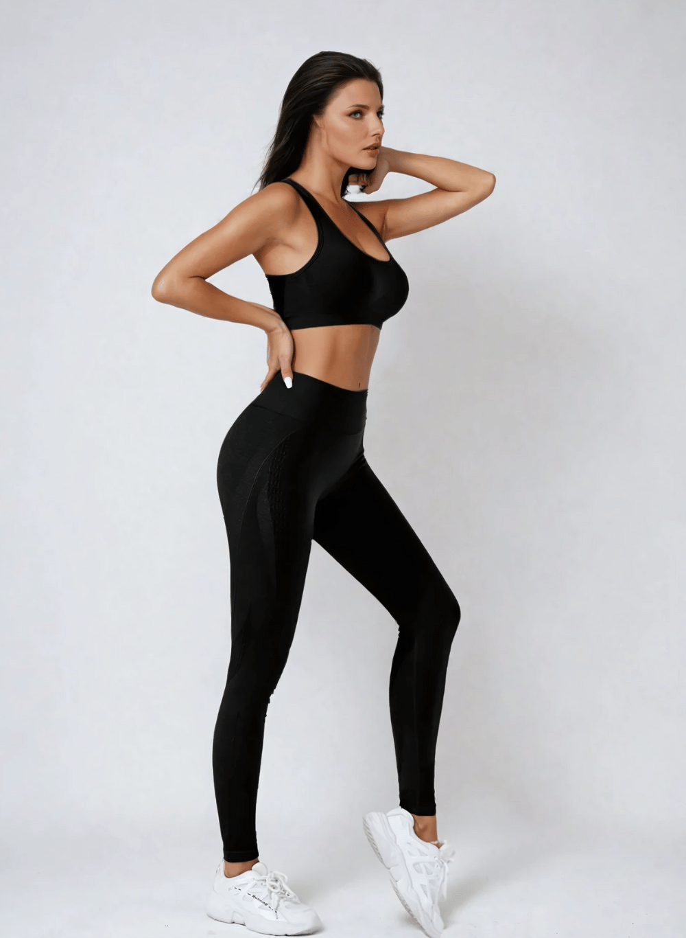 סט בגדי ספורט לנשים - דגם Seamless 3001