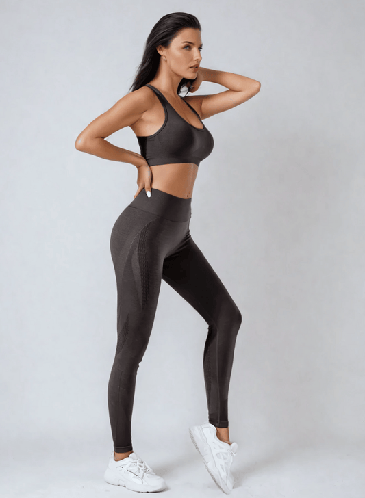 סט בגדי ספורט לנשים - דגם Seamless 3001