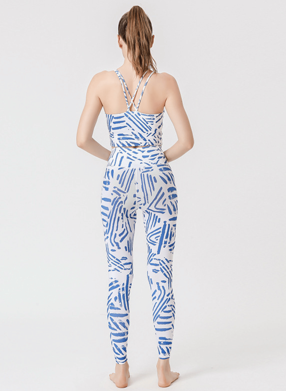 סט ספורט נשים  טייץ וטופ - דגם  Vibrance 2525 (set)