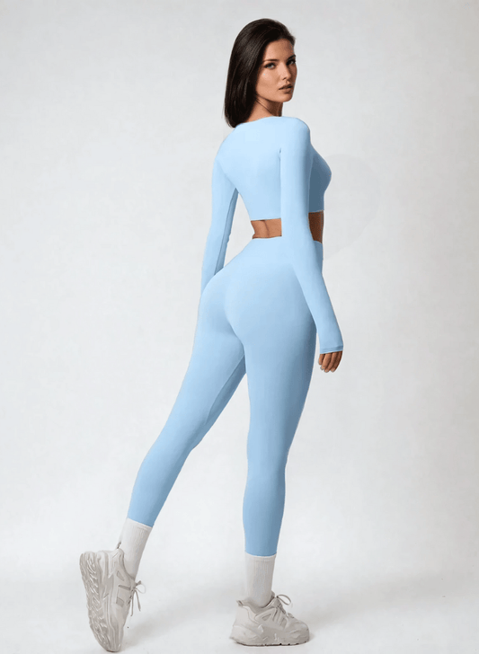 חליפת ספורט לנשים – נוחות וסטייל מושלם - דגם Flexi 7104 (set)