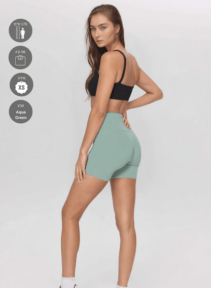 טייץ High Waist קצר מחטב - דגם Unity