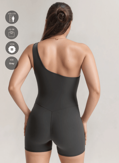 אוברול ספורטיבי עם כתף אחת - STRIX One-Shoulder 9124