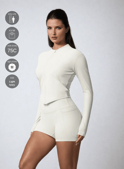 ג'קט ספורט לנשים | STRIX ZipFit Jacket 7109