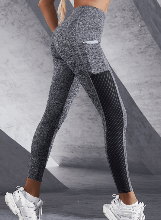 טייץ מחטב  High Waist עם כיסים - דגם Propel