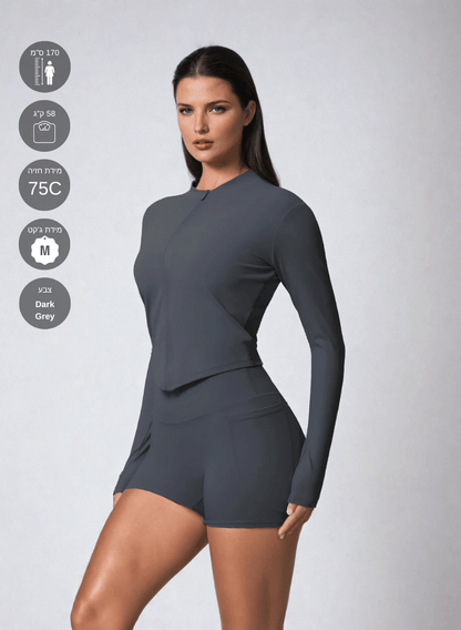 ג'קט ספורט לנשים | STRIX ZipFit Jacket 7109