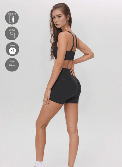 טייץ High Waist קצר מחטב - דגם Unity
