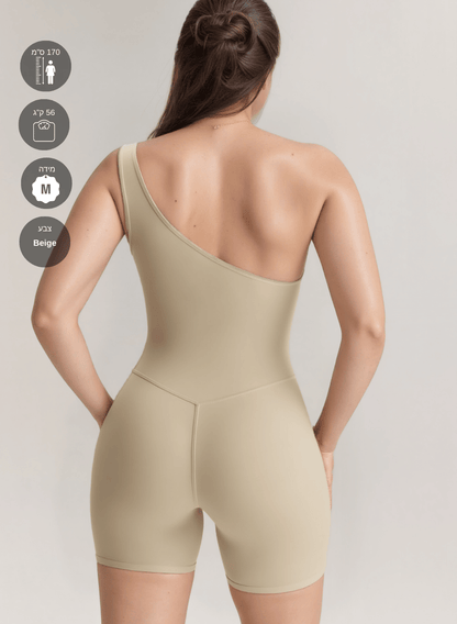 אוברול ספורטיבי עם כתף אחת - STRIX One-Shoulder 9124