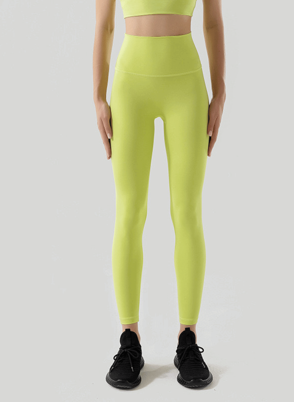 טייץ מחטב  High Waist דגם קורל (Only leggings)